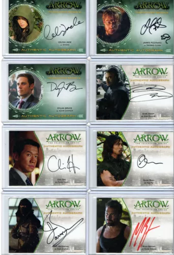 Arrow - Autograph Wardrobe and Printing Plate Sele